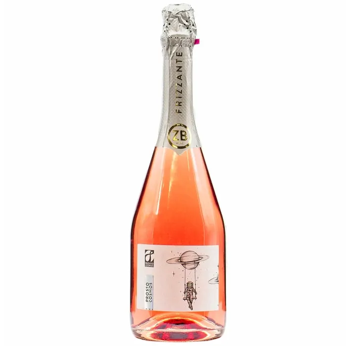 Вино игристое розовое полусухое ZB Frizzante «Просто Космос»