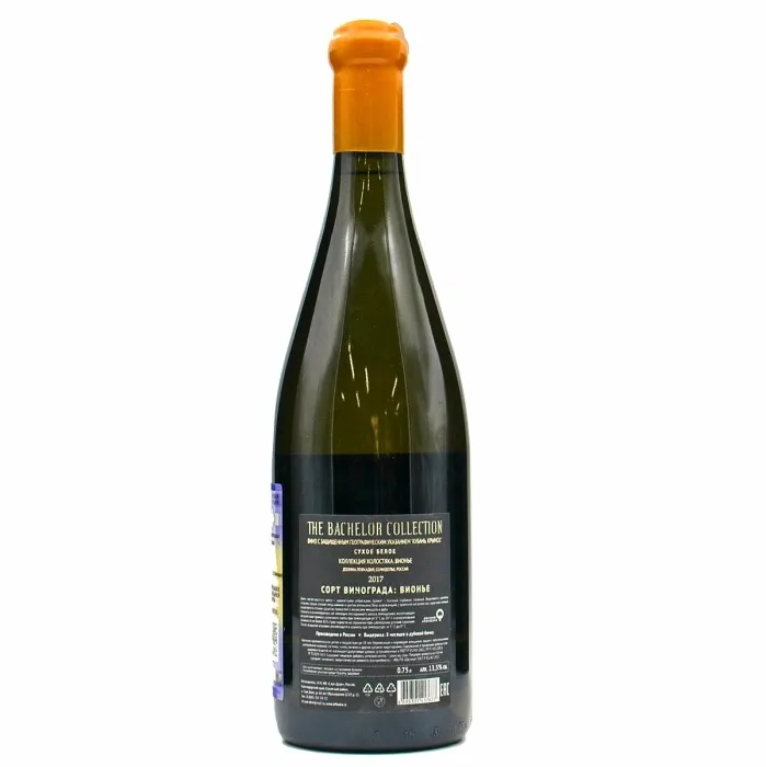 Вино Вино ЗГУ Кубань Долина Лефкадия КОЛЛЕКЦИЯ ХОЛОСТЯКА «Вионье», 