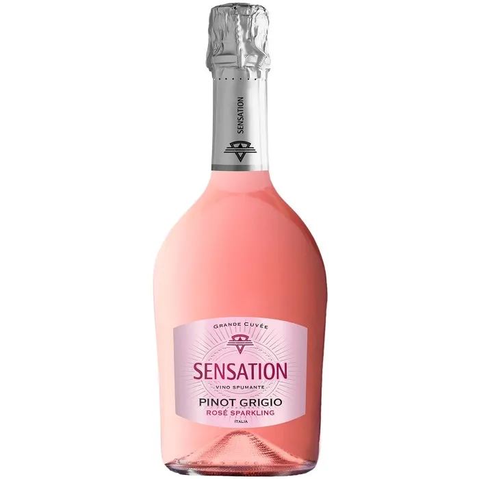 Вино игристое Сенсейшен Тревенецие ПИНО ГРИДЖИО РОЗЕ