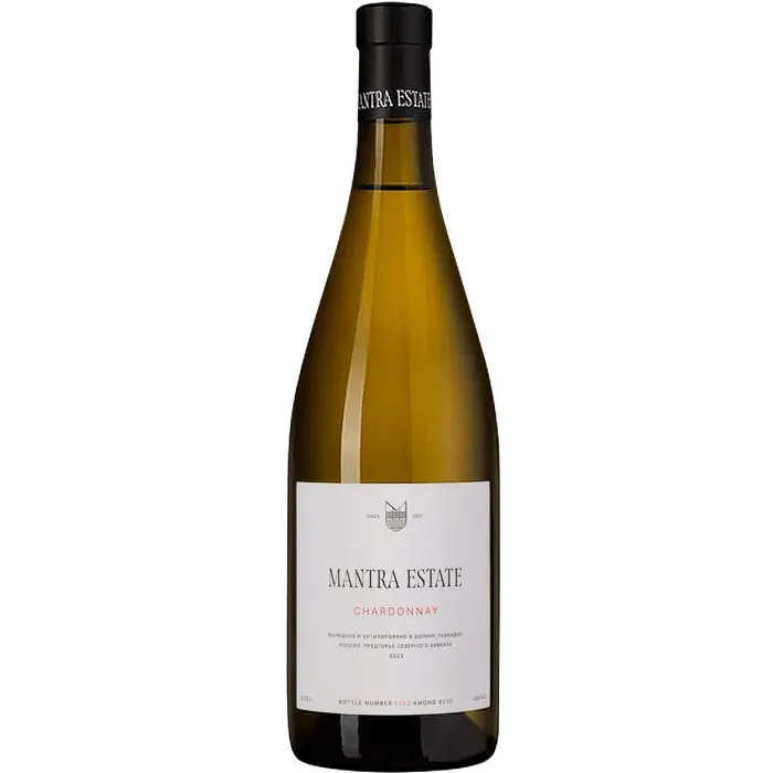 Вино Вино ЗГУ Кубань Mantra Estate ШАРДОНЕ, 