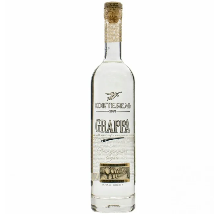 Водка виноградная Коктебель GRAPPA 0.5л, 