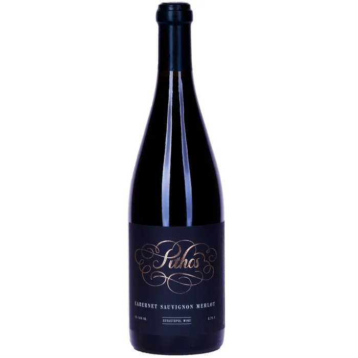 Вино Вино ТЗ Пифос КАБЕРНЕ СОВИНЬОН&МЕРЛО, 