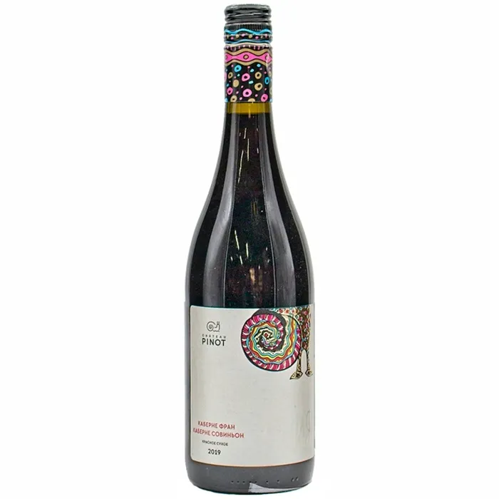 Вино Вино ЗГУ Кубань Шато Пино ГРАВИТАЦИЯ «Каберне Фран/Каберне Совиньон», 