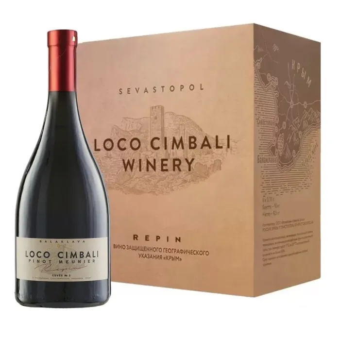 Вино Вино Loco Cimbali PINOT MEUNIER CUVEE №2 2024 (6 шт.), 