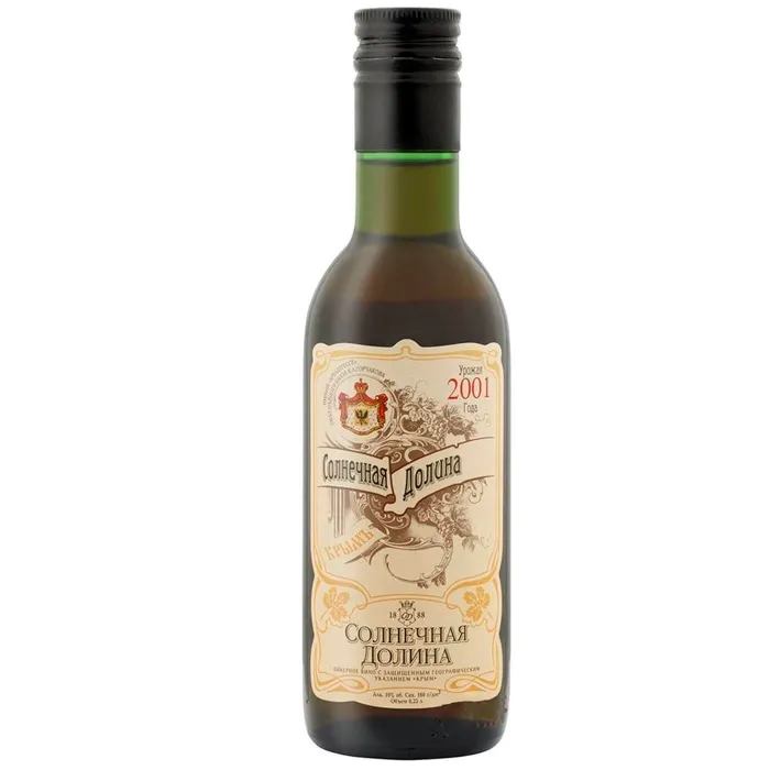 Вино Вино ЗГУ Крым Солнечная Долина СОЛНЕЧНАЯ ДОЛИНА 0,25 л, 