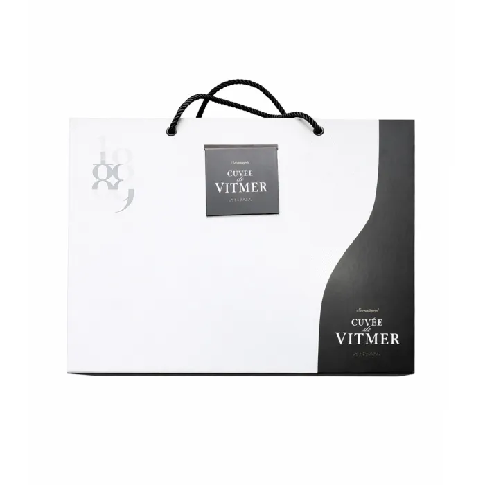 Подарочный набор Cuvee de Vitmer: 2 бутылки+2 бокала+подарочная коробка