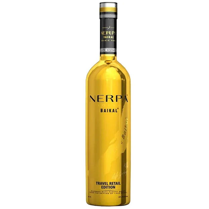 Водка Байкал НЕРПА ГОЛД 0.7л, 