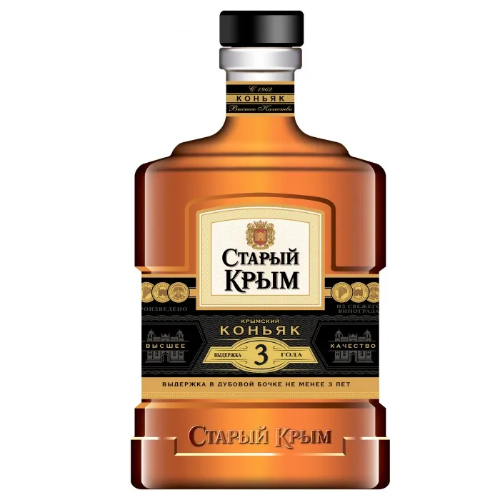 Коньяк Старый Крым 3-летний 0.25л, 