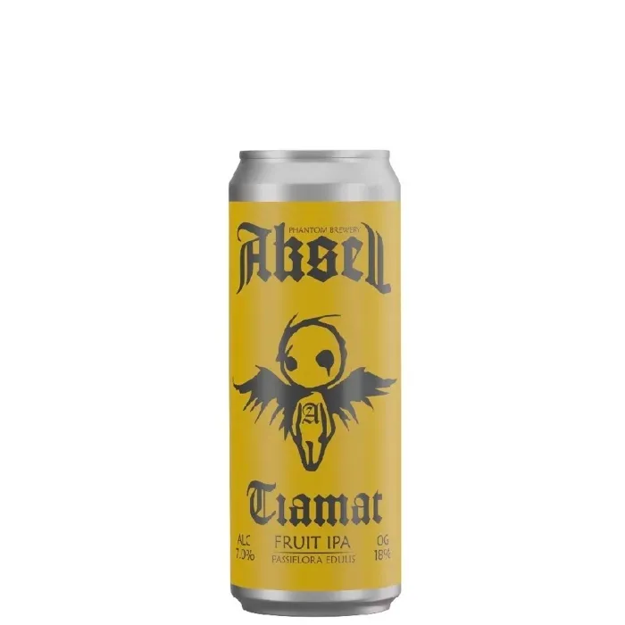 Напиток пивной нефильтрованный маракуйя Волковская пивоварня ТИАМАТ ИПА 7,0% 0,45л