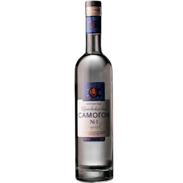 Водка виноградная Прасковейский САМОГОН №1 0.5л, 