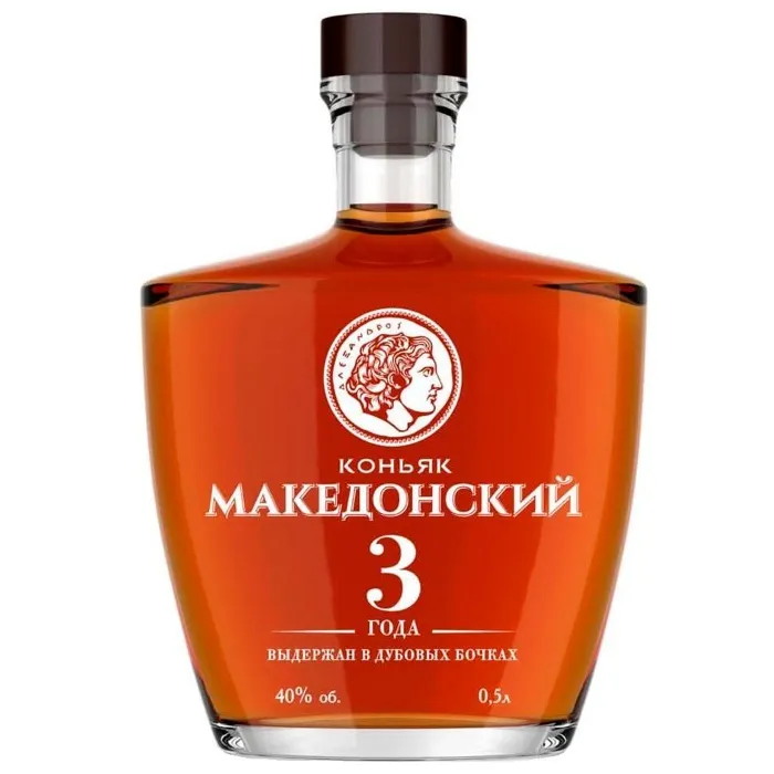 Коньяк Коктебель МАКЕДОНСКИЙ 3-летний 0.5л, 