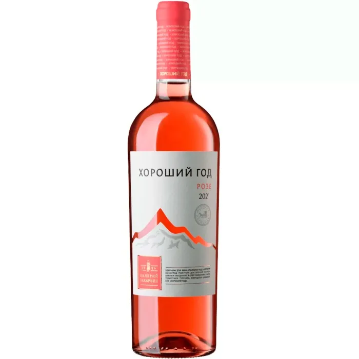 Вино Вино ЗГУ Крым Валерий Захарьин ХОРОШИЙ ГОД «Розе», 