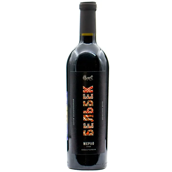 Вино Вино ЗГУ Крым Бельбек МЕРЛО, 