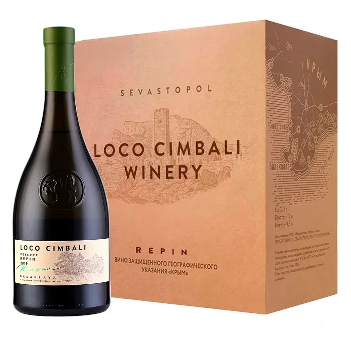 Вино Вино Loco Cimbali WHITE RESERVE 2019 (6 шт.), 