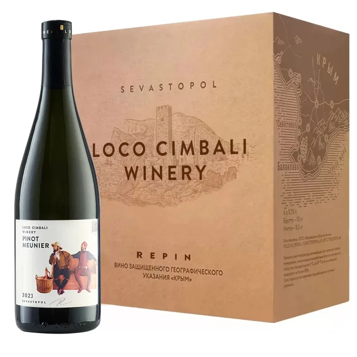 Вино Вино Loco Cimbali PINOT MEUNIER 2023 (6 шт.), 