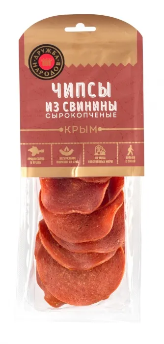 Чипсы из свинины Дружба народов 80 гр