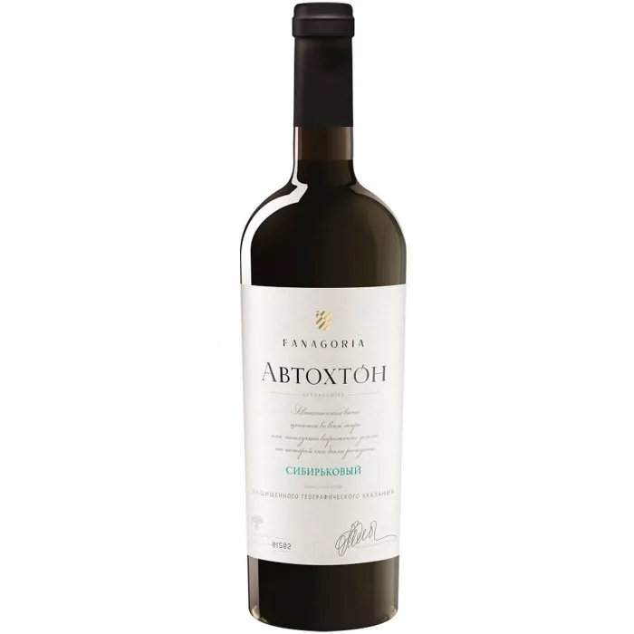Вино Вино ЗГУ Кубань Фанагория АВТОХТОН «Сибирьковый», 