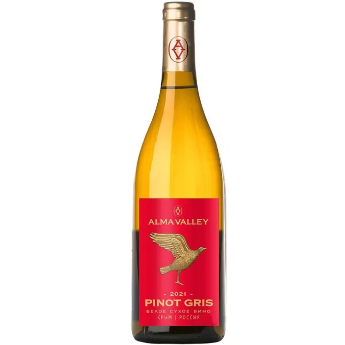 Вино Вино ЗГУ Крым Alma Valley ПИНО ГРИ, , цена и отзывы Вино Вино ЗГУ Крым Alma Valley ПИНО ГРИ,
