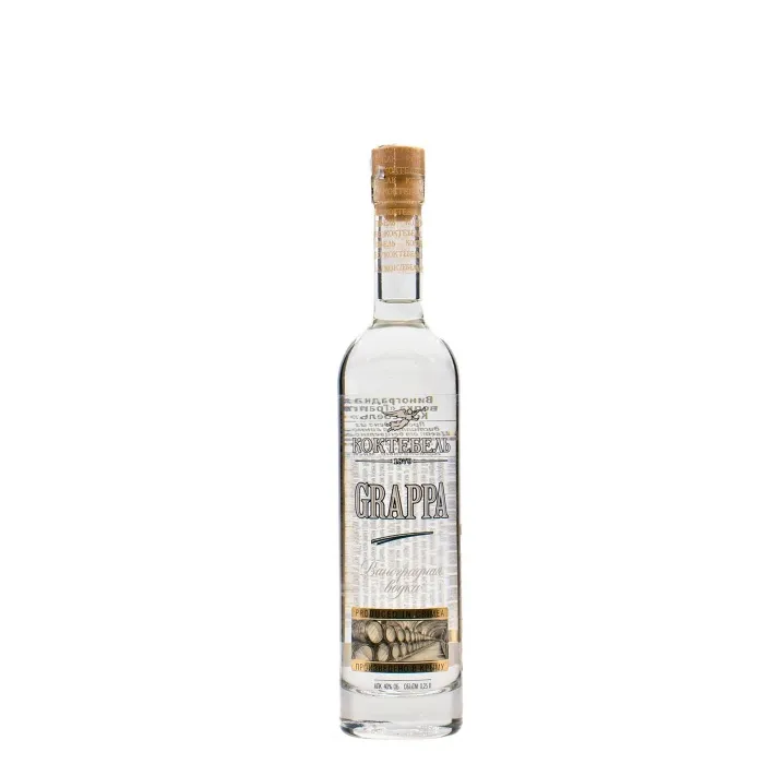 Водка виноградная Коктебель GRAPPA 0.25л, 