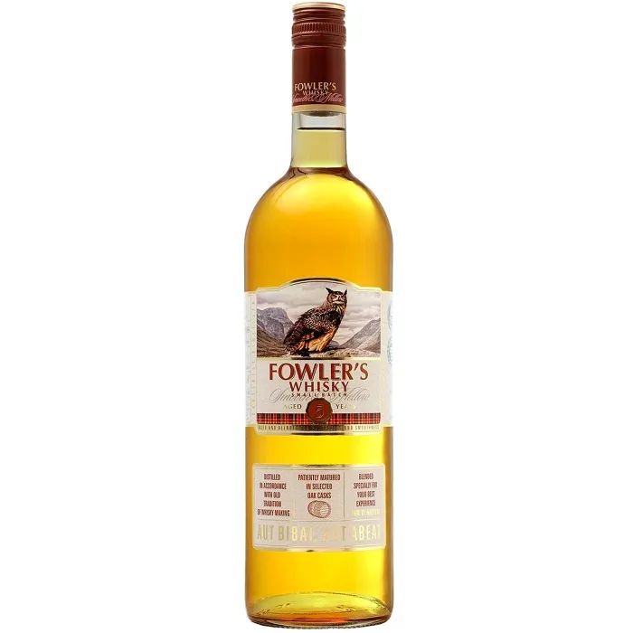 Виски зерновой Ладога ФОУЛЕРС 5-летний 1л , цена в Krymwine.ru  Виски зерновой Ладога ФОУЛЕРС 5-летний 1л,