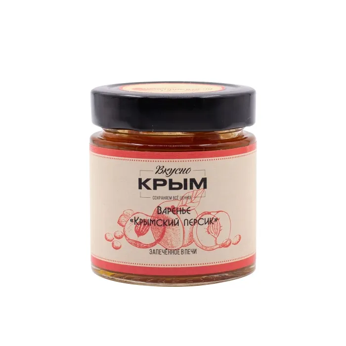 Варенье Вкусно Крым КРЫМСКИЙ ПЕРСИК 220гр