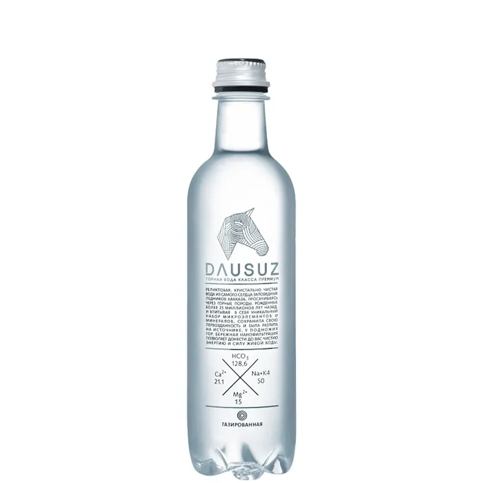 Вода минеральная природная столовая газированная ДАУСУЗ 0,5л