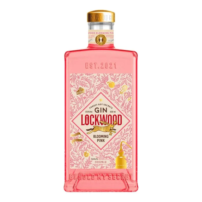 Джин Lockwood BLOOMING PINK 0.5л, 