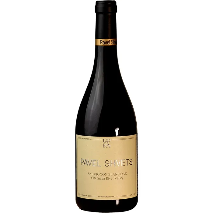 Вино Вино ЗГУ Крым Павел Швец CHERNAYA RIVER VALLEY «Совиньон Блан ОАК Органический», 
