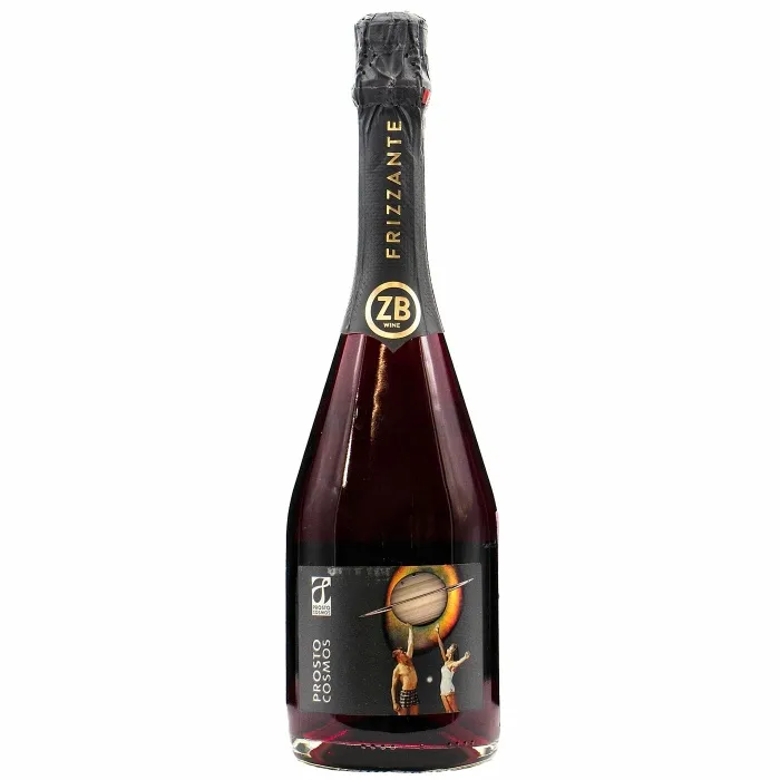 Вино игристое красное полусладкое ZB Frizzante «Просто Космос»
