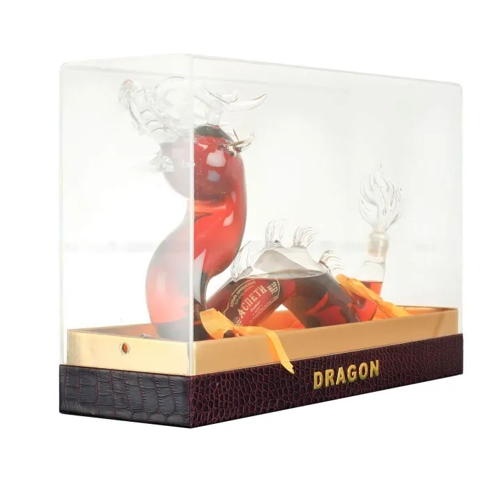 Коньяк армянский выдержанный марочный КС Аспети ДРАКОН 15-летний 0.75л в подарочной упаковке, 