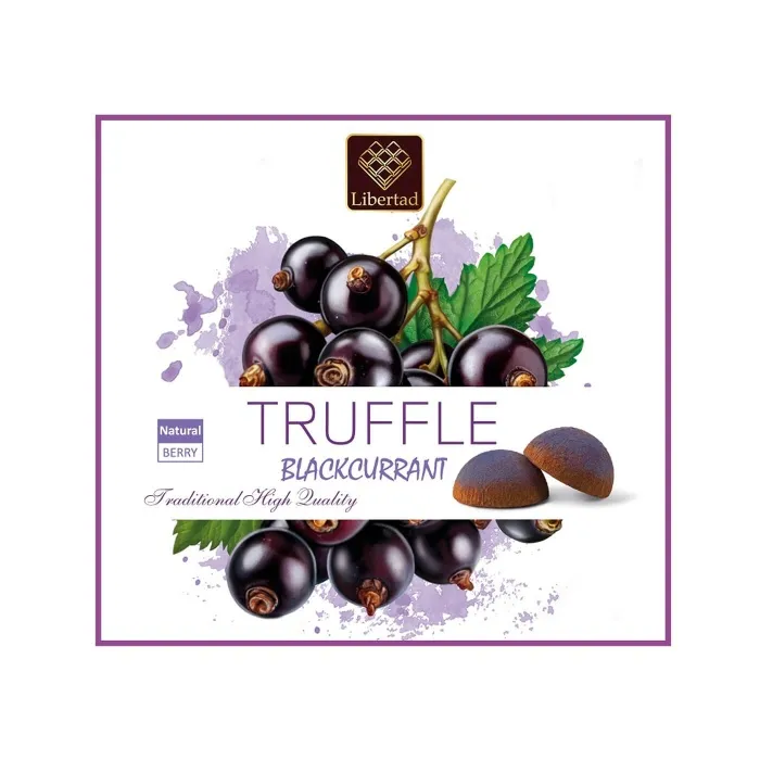 Трюфели  в обсыпке черная смородина Libertad 120 гр