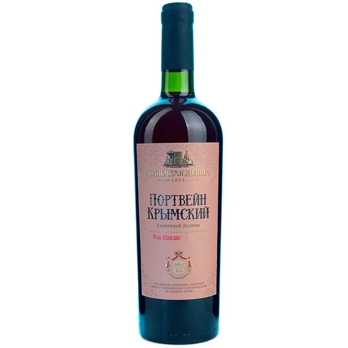 Вино Вино выдержанное ЗГУ Крым Солнечная Долина ПОРТВЕЙН КОК ПАНДАС, 