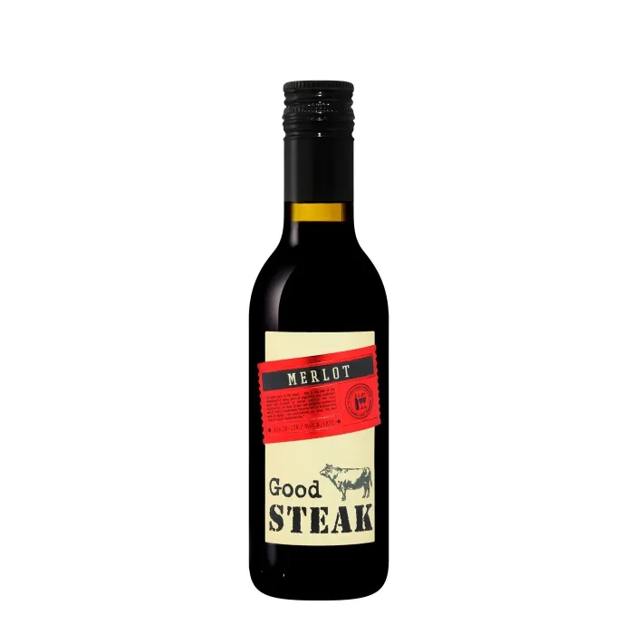 Вино Вино ЗГУ Кубань Олимп ГУД СТЕЙК «Мерло» 0,187л, 