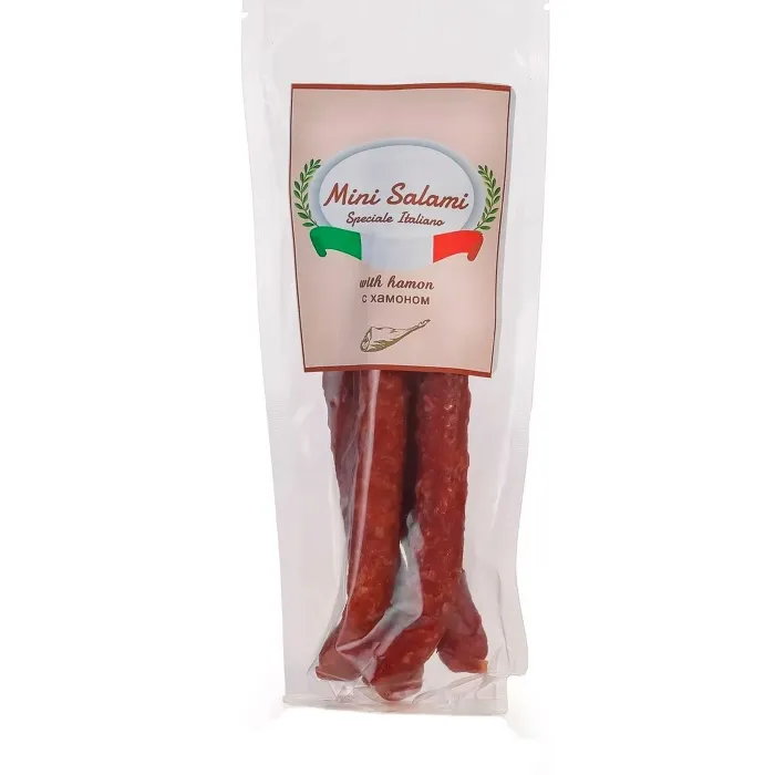Колбаски сыровяленые Mini Salami ХАМОН 80 гр