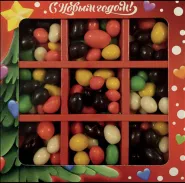 Подарочный набор Зеленая улица ВЕСЕЛАЯ ЁЛКА Арахис в глазури 280 гр