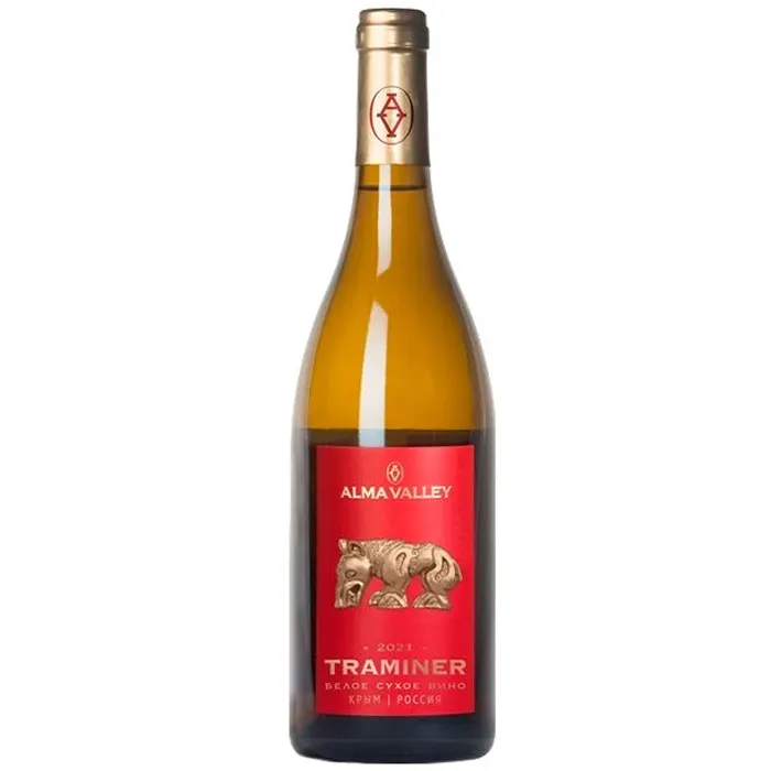 Вино Вино ЗГУ Крым Alma Valley ТРАМИНЕР, 