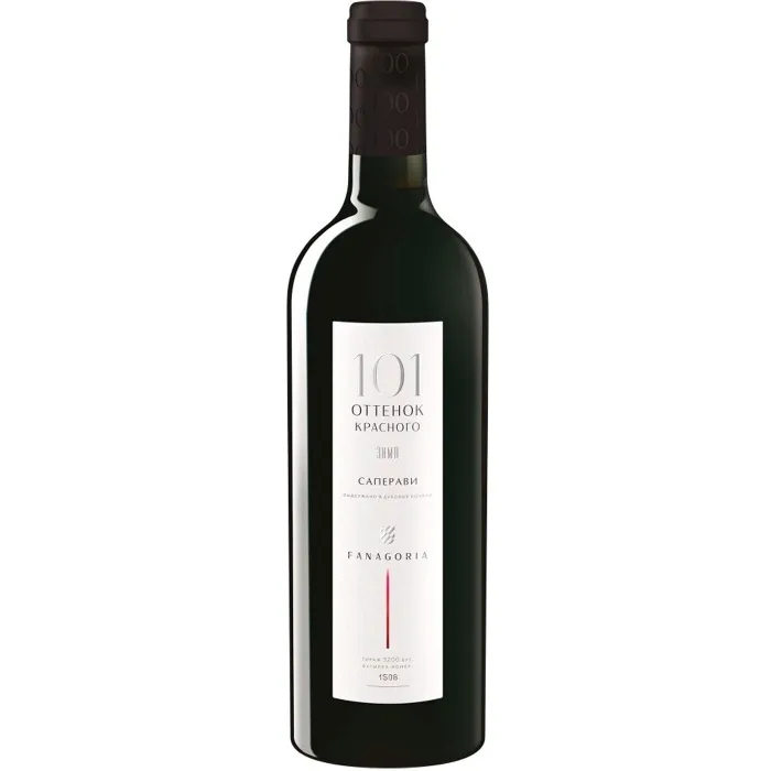 Вино Вино ЗГУ Кубань Фанагория 101 ОТТЕНОК КРАСНОГО «Саперави», 