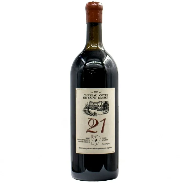 Вино Вино ЗГУ Крым Chateau Cotes de Saint Daniel 21 3л, 