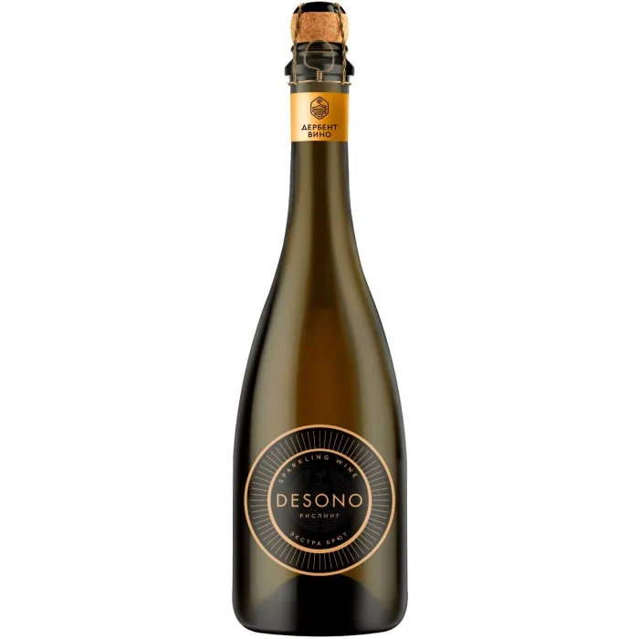 Вино игристое ЗГУ Дагестан Дербент ДЭСОНО «Рислинг»