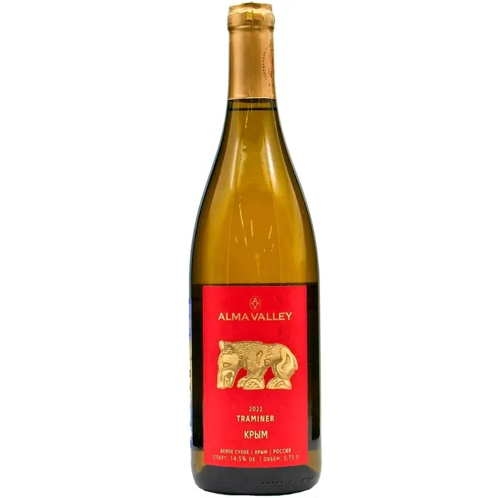 Вино Вино ЗГУ Крым Alma Valley ТРАМИНЕР, 