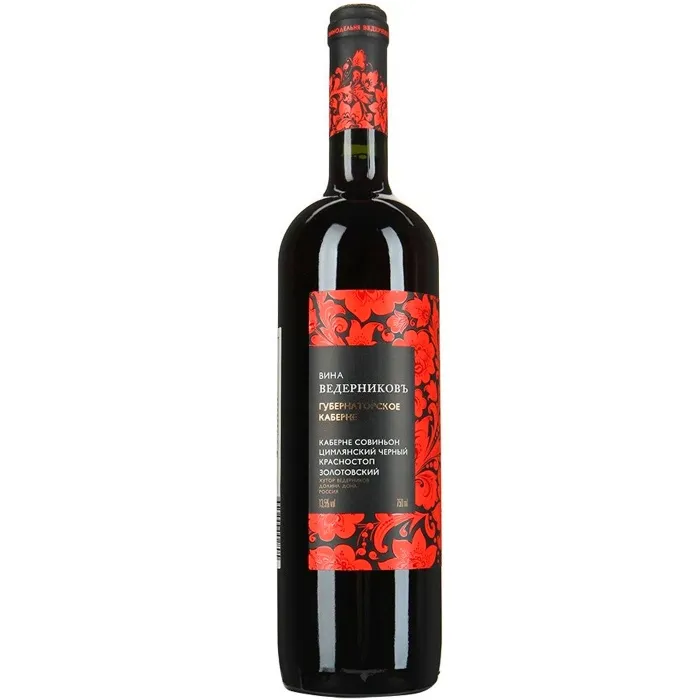 Вино Вино ЗГУ Долина Дона Ведерниковъ ГУБЕРНАТОРСКОЕ «Каберне», 