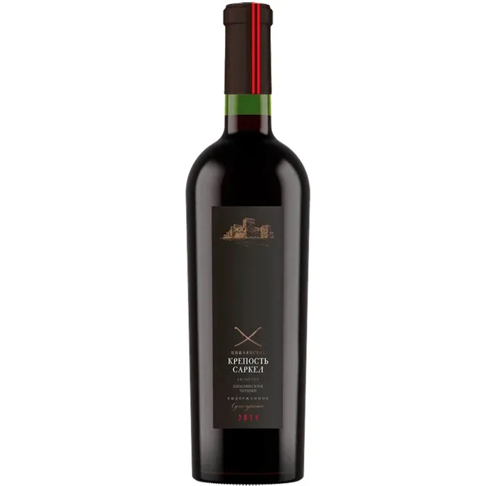 Вино Вино выдержанное ЗГУ Долина Дона Цимлянские Вина КРЕПОСТЬ САРКЕЛ «Цимлянский Черный», 