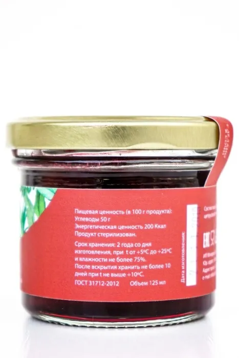 Конфитюр Delo gastronoma ВИШНЯ В ШОКЕ 125мл Конфитюр Delo gastronoma ВИШНЯ В ШОКЕ 125мл