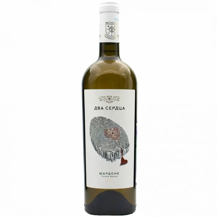 Вино Вино Два Сердца ШАРДОНЕ, 