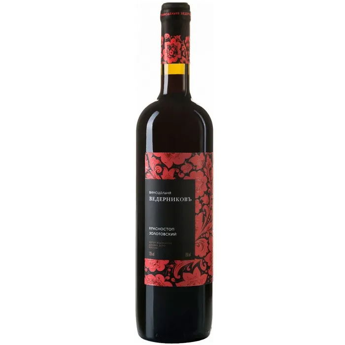 Вино Вино ЗГУ Долина Дона Ведерниковъ КРАСНОСТОП ЗОЛОТОВСКИЙ, 