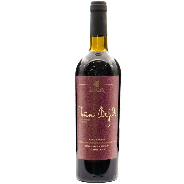 Вино Вино ЗГУ Крым Солнечная Долина ПТИ ВЕРДО, 