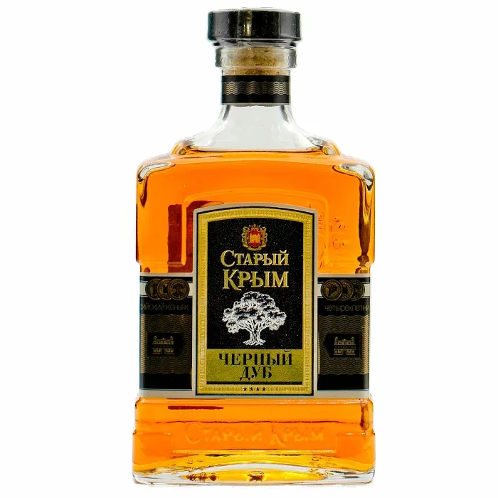 Коньяк Старый Крым ЧЕРНЫЙ ДУБ 4-летний 0.5л, 