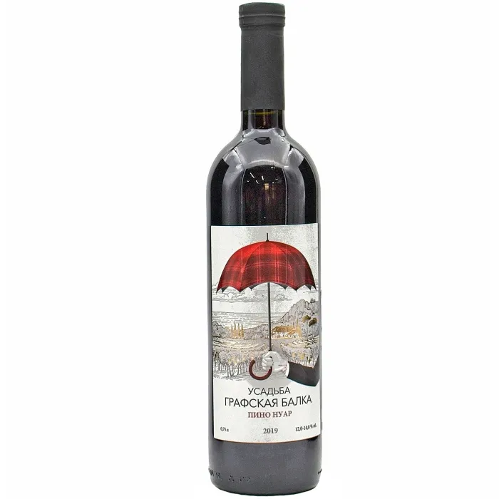 Вино Вино Усадьба Графская Балка ПИНО НУАР, 