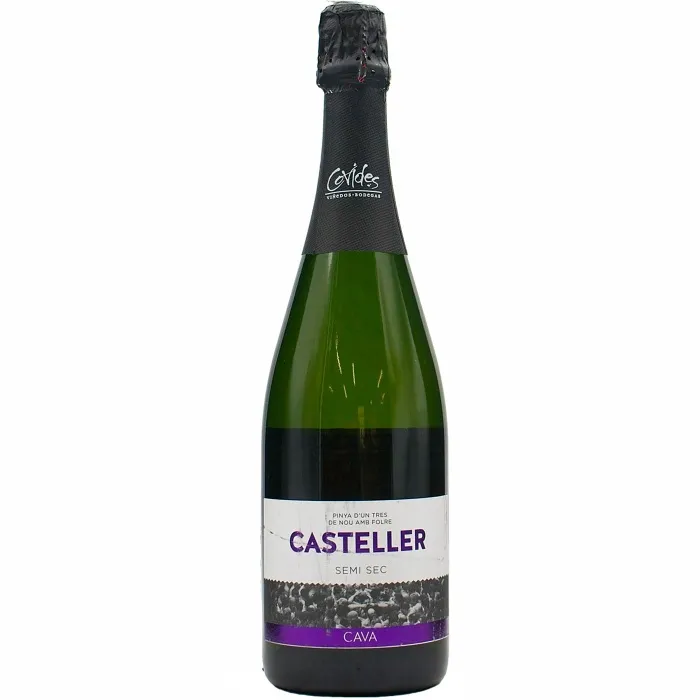 Вино игристое Кастейер КАВА СЕМИ-СЕК