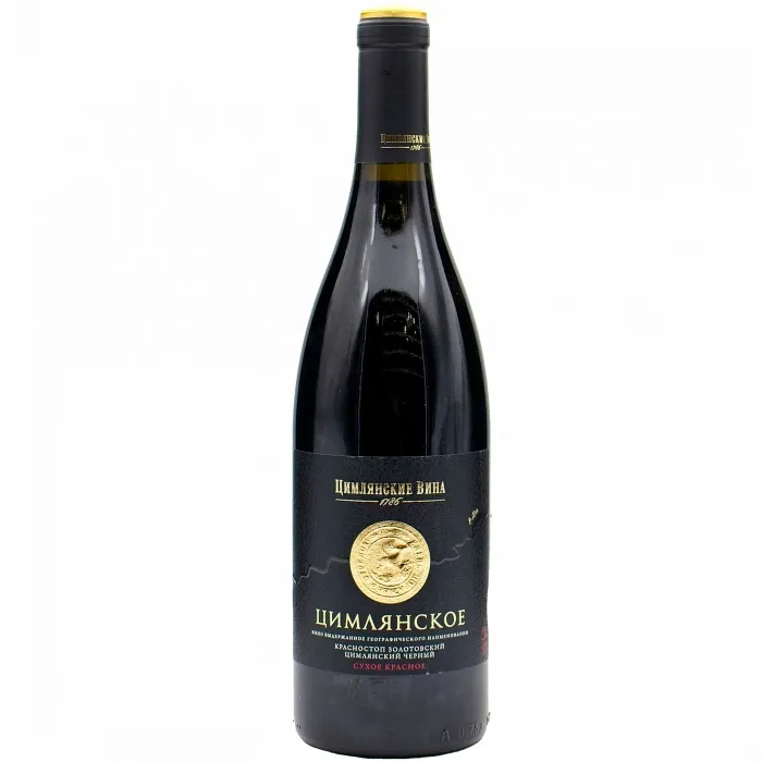 Вино Вино выдержанное ЗГУ Долина Дона Цимлянские Вина КРАСНОСТОП ЗОЛОТОВСКИЙ ЦИМЛЯНСКИЙ ЧЕРНЫЙ, 